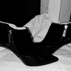 Black & Gold booties